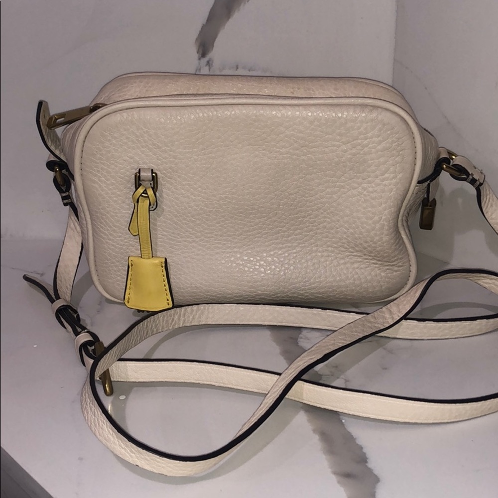 J Crew White Bag